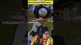 MortaL Reaction On Paraboy 😱 The One Man Army 🔥🙌🏼 #jonathan #mortal #paraboy #pubg #bgmi