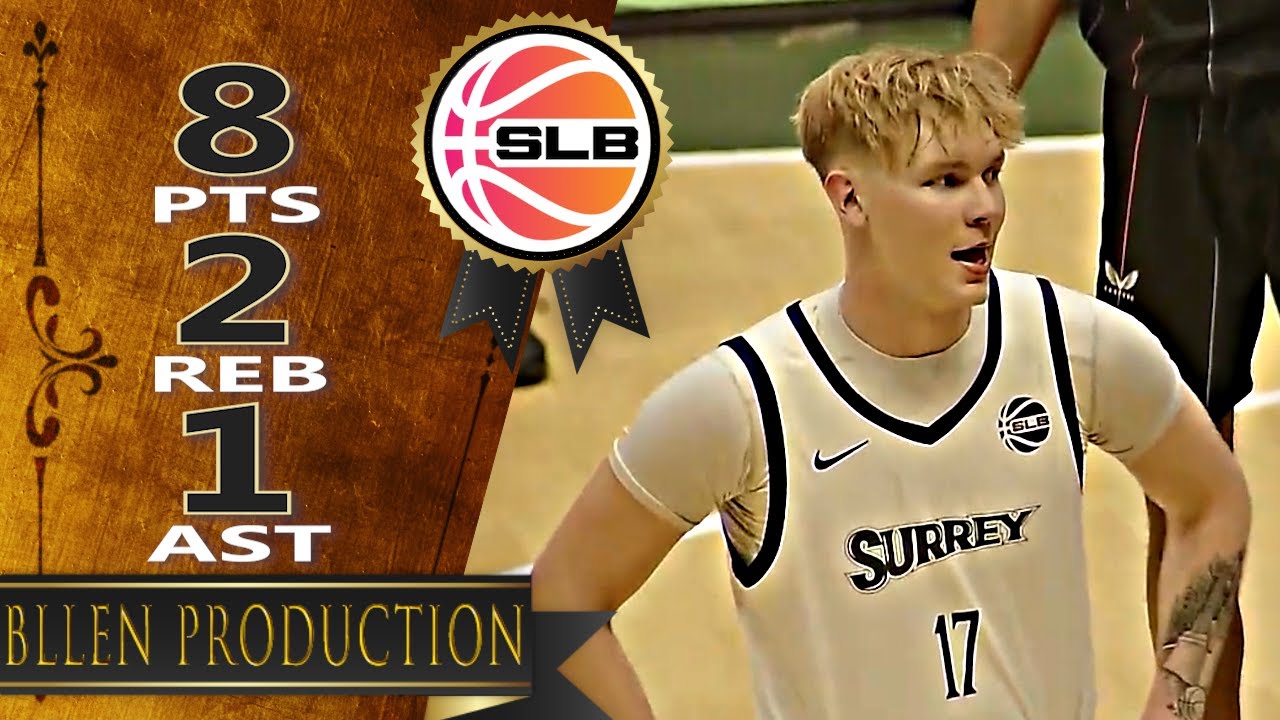 Nedas Cholevinskas ('05) - 8 Pts, 2 Reb Highlights｜Surrey 89ers vs Manchester Basketball｜2025.09.27