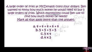 Tarter Talks Commutative Property of Multiplication (3rd Grade Mini Lesson)