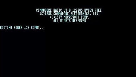 C128 COMMODORE 128 PROBLEM Power 128 #1 19xx    Copy COPIER