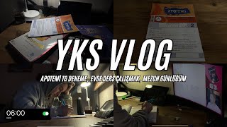 7 Saat, Apotemi Tg Deneme, Evde Ders Çalışmak, Mezun Yks Günlüğüm