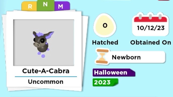 Roblox Adopt Me Trading Values - What is Cute-A-Cabra Worth