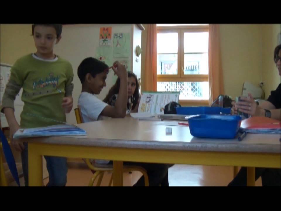 classe d'enfants nouvellement arrivés en France