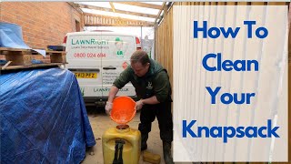 How To Clean Your Knapsack Sprayer