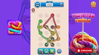 Twisted Tangle - Level 340 - Gameplay walkthrough