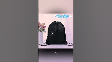 advertising drawstring backpack