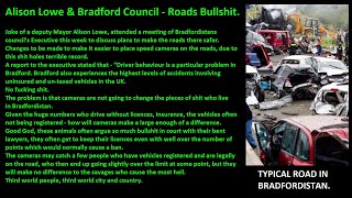 Alison Lowe & Bradford Council - Roads BS.