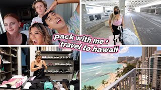 PACK WITH ME + TRAVEL TO HAWAII!!!