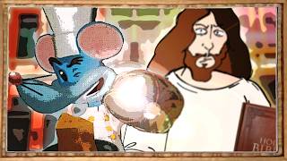 Ratatoing vs Jesus Christ. PowerPoint Rap Battles (ft. JosiahGAmesTV, ThanosQuack, & more!)