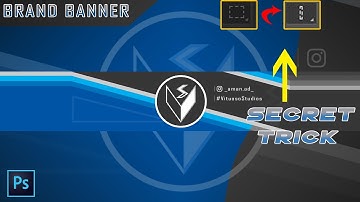 Creating My own YouTube Banner in 5 minutes. | Photoshop CC | 2020