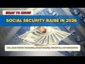 What is changing for Social Security in 2026 and what is not