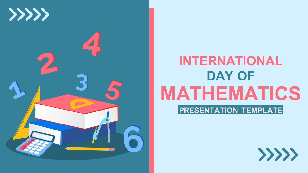 Math Template Animation International Day of Mathematics Animated PPT Template - YouTube