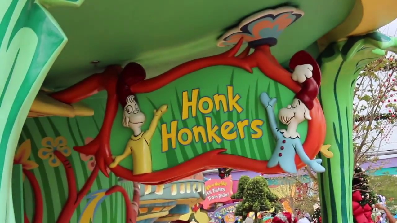 Honk Honkers Cotton Candy Store at Seuss Landing YouTube