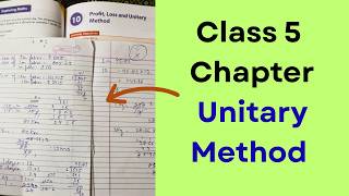 Unitary Method Class 5th | 5th Class Math | How To Teach Unitary Method To Grade 5