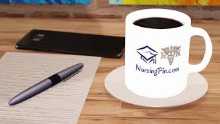 Studying for the NCLEX to get your Nursing Pin