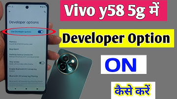 Vivo y58 5g developer option setting | Vivo y58 5g me developer option on kaise kare