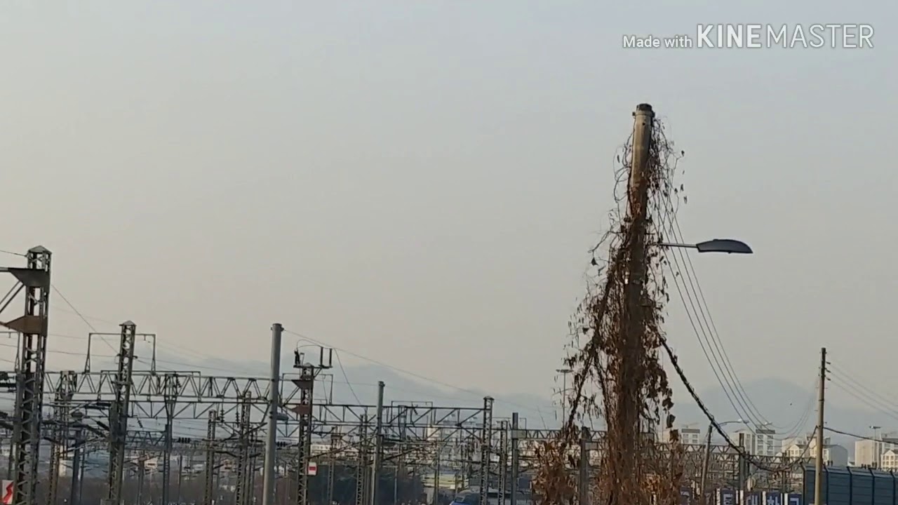 서울지하철 의왕역 근처 열차영상(2019.12.7)