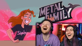 Metal Family - Коллаб аниматоров | Re-animated collab (episode 1)  |РЕАКЦИЯ
