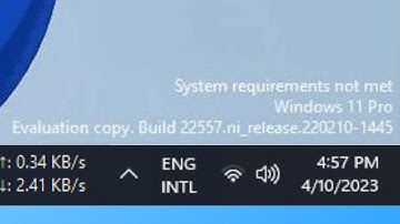2 Way - Remove "System requirements not met" Notification Watermark in Windows 11