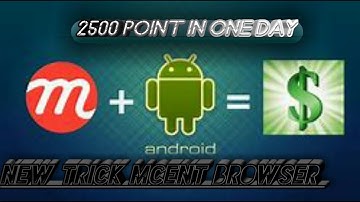 Mcent browser new hack trick 2019 || Mcent browser new trick Daly 20000