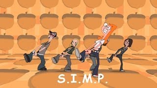 Phineas and Ferb Musical Cliptastical Countdown - S.I.M.P. (Squirrels In My Pants) Extended Lyrics Resimi