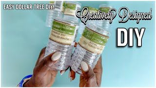 Easy Dollar Tree DIY that looks high end (with Shower Curtain Rings!)