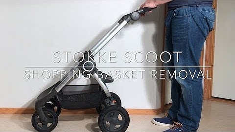 How to Remove the Shopping Basket from a Stokke Scoot