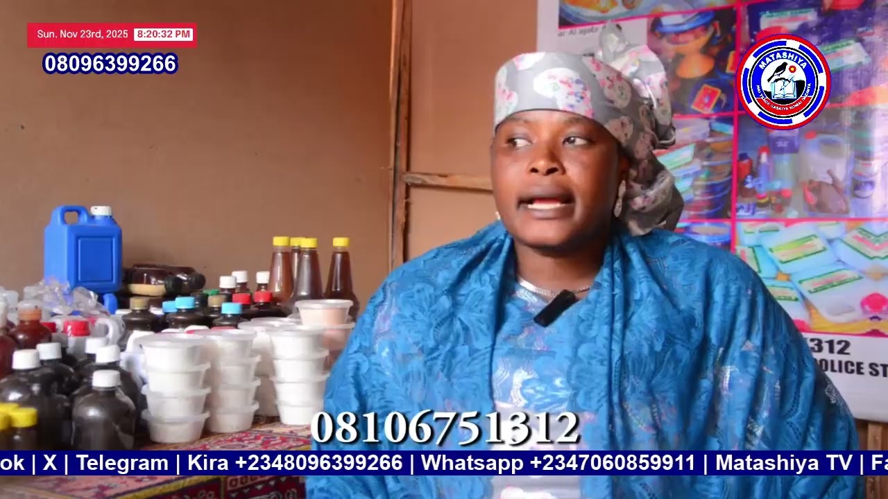 Ga Hajiya Zainab Mai Sabaya a kasuwar Bajekoli ta Kano