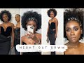 GRWN | Winter Nightout, Updated Makeup, Outfit Options, Glam Natural Hair