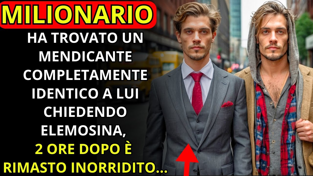 UN MILIONARIO HA TROVATO UN MENDICANTE CHE GLI ASSOMIGLIAVA ...