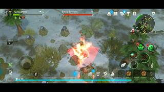 A lot of looting new items - Questing - leveling up trying to reach level 36 - frostbourne