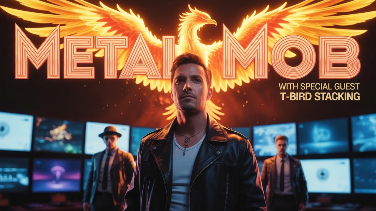 Metal Mob Special Guest T-Bird Stacking, with a pop in appearance from OC Stacker...