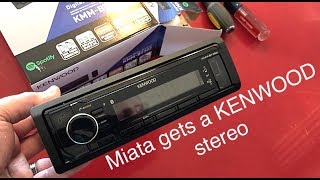 project 1990 Mazda Miata [part 33] UPGRADED STEREO!
