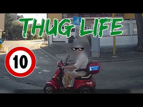 BAD DRIVERS OF ITALY dashcam compilation 10.19 - THUG LIFE