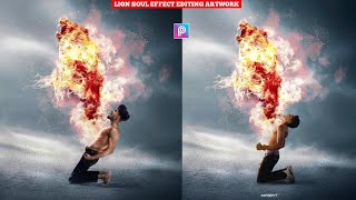Broken Heart Concept Photo Editing | Lion Soul Effect Photo Editing bboybunty official :- SaifiboyYT screenshot 2