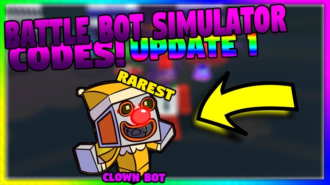 BATTLE BOT SIMULATOR NEW CODE Free Bot YouTube