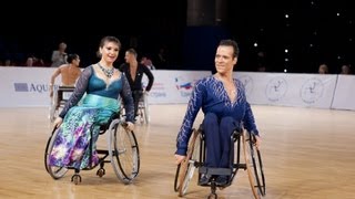 Duo Latin Class 2 final  2013 IPC Wheelchair Dance Sport Continents Cup