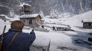 Storming the O’Driscoll Camp in the Snow | RDR2