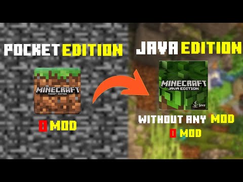 How to play Minecraft Java edition in Android without any mod |#minencraft