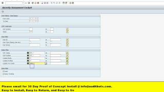 SAP Security Audit-Custom Object with SU24 Check