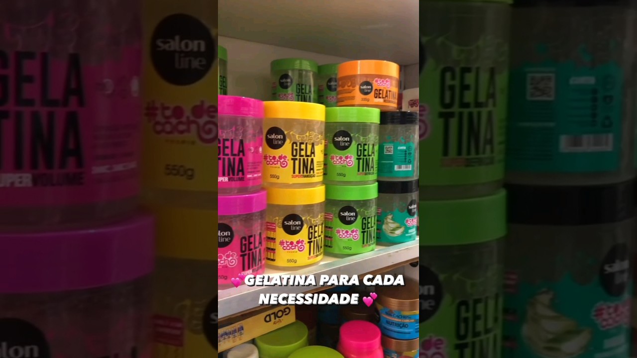 Gelatina para cada nescessidade 😍 #cachos #gelatina #cacheadas #cabeloscacheados #cabelos #shorts