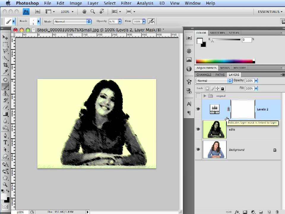Creating a Crazy Charcoal Effect in Photoshop CS4 with Shane Goldberg