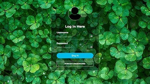 Best Transparent Login Form In HTML & CSS