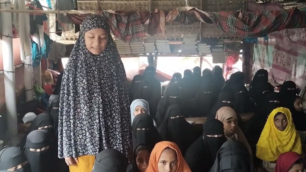 Muslim child education. Donation by Nurul Quran Bangladesh. 