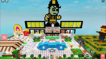 ROBLOX PIGGY TOBI’S POOL PARTY MAP! (Piggy Build Mode)
