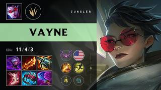 Vayne Jungle vs Shyvana - NA Master Patch 26.16