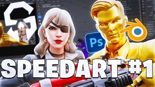 Thumbnail SPEED ART for MrSavage | Fortnite Thumbnails