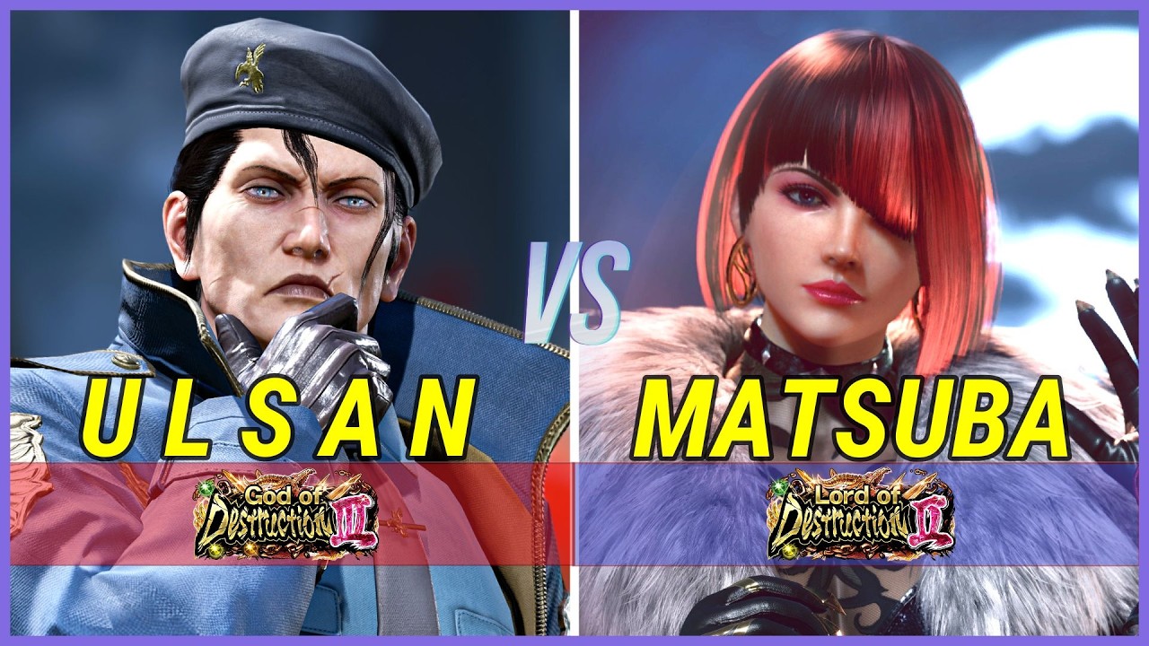 Tekken 8 | Ulsan (Dragunov) vs Matsuba (Anna) High Level Gameplay