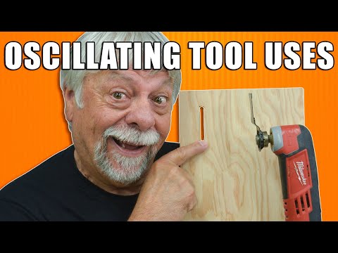 Oscillating Tool Uses in the Woodwork Shop