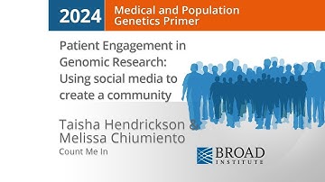 MPG Primer: Patient Engagement in Genomic Research: Using social media to create a community (2024)
